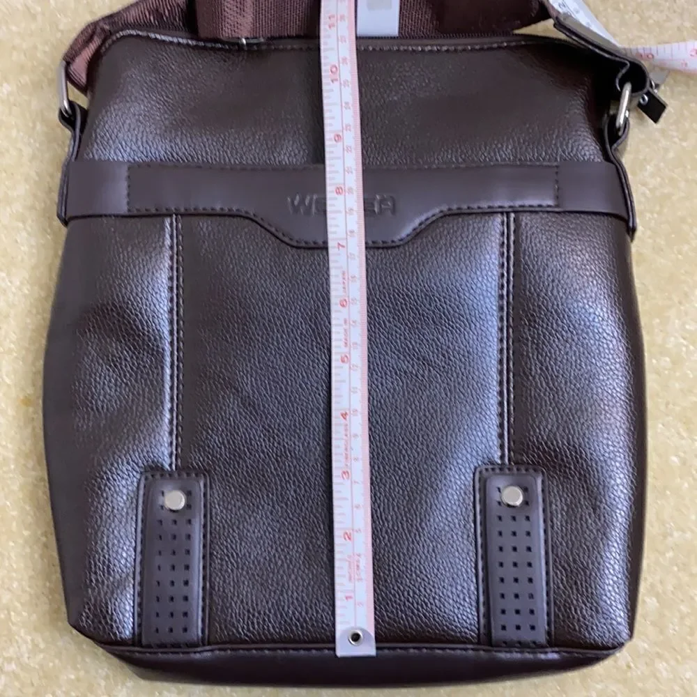 Men’s Shoulder / Messenger Bag Dark Brown